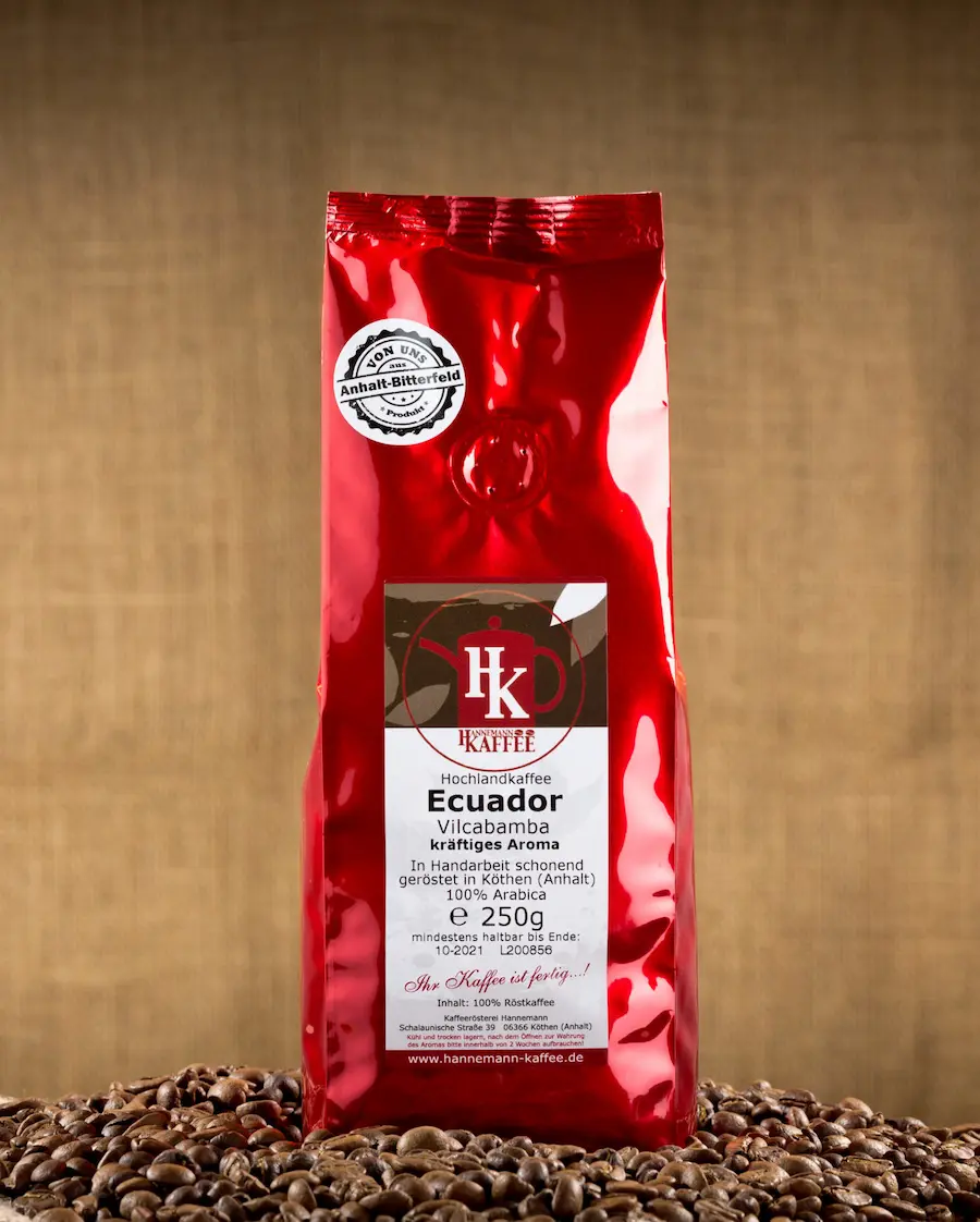 Kaffee Ecquador Vilcabamba - Produktbild