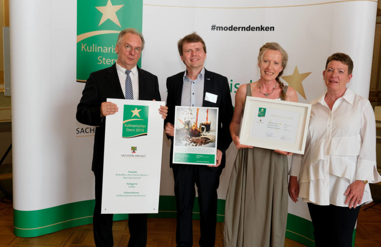 Kafferösterei Hannemann gewinnt den Kulinarischen Stern