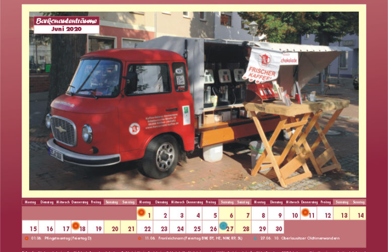Barkonautenträume 2020 – der Barkaskalender