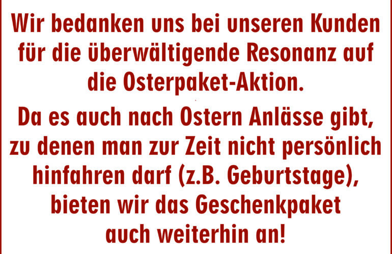 Das Hannemann-Geschenkpaket