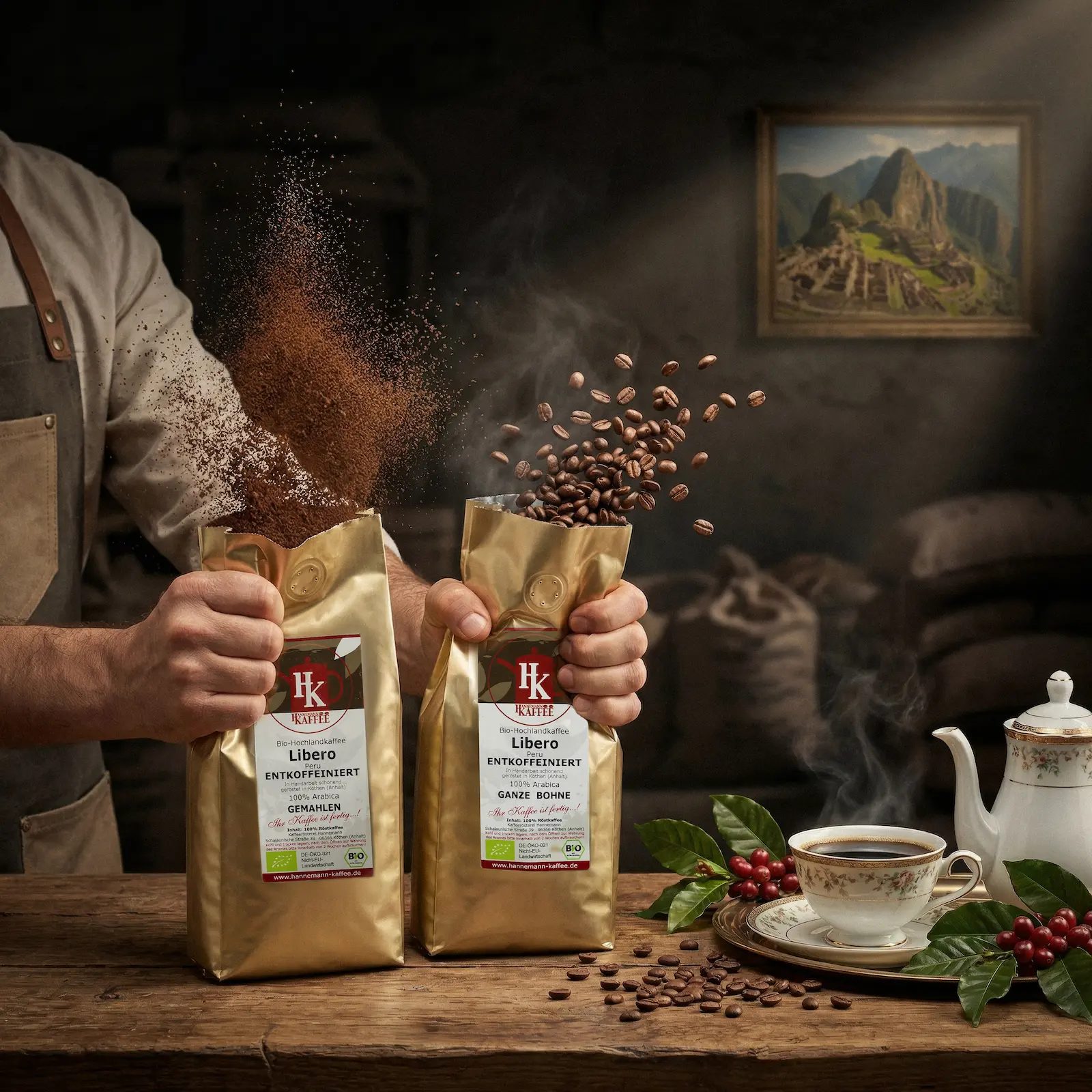 Bio Kaffee Libero Peru entkoffeiniert – Bild 3