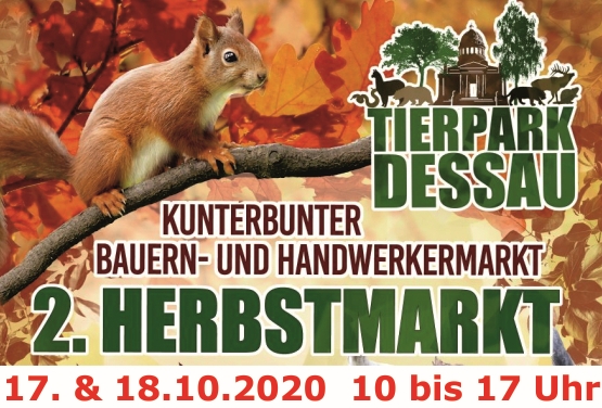 Herbstmarkt im Tierpark Dessau