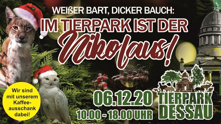Nikolaus im Tierpark Dessau