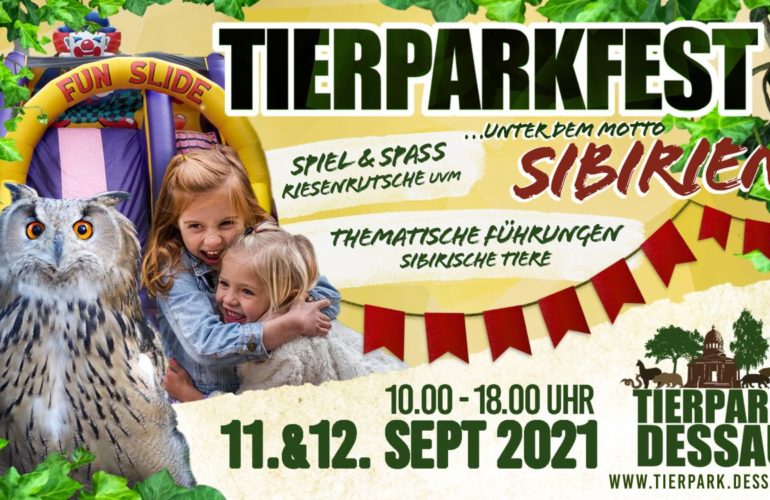 Tierparkfest Dessau – wir sind dabei!